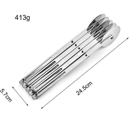 Stainless Steel Dough Cutter 5 Wheels Adjustable 24x25cm 2
