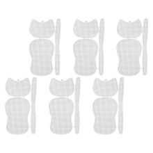 6St Plastic Tas Grid Sheets Voor Knutselen En Haken Wit