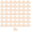 50St Hartvormige Decoratieve Chips Voor Kinderen DIY 1