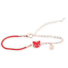 1St Vrouwelijke Festival Armband Met En Geluksbedel