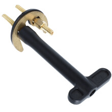 1Set Gouden Koperen Wastafelkranen Maartschoen Montage Kit