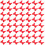 100St Polyester Strik Rood Voor Feestelijke Handgemaakte Decor 7