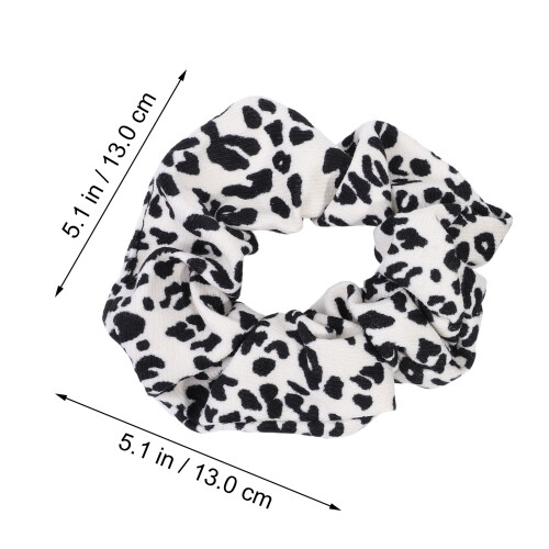 2St Elastische Haar Scrunchies Wit Voor Dagelijks Gebruik 1