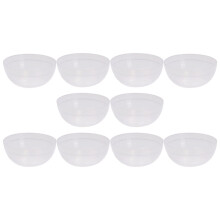 30St Duurzame DIY Gezichtsmaskerkommen Van Transparant PVC
