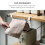 3St Duurzame Door Storage Rack Clip-on Wit ABS 5