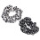 2St Elastische Haar Scrunchies Wit Voor Dagelijks Gebruik 7