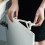3St Duurzame Door Storage Rack Clip-on Wit ABS 8