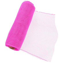 1St Roze PP Mesh Rol Voor Kerstcadeaus En Feestdecoraties