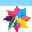 5St Kinder Speelgoed, Kleurrijke Pinwheel 5