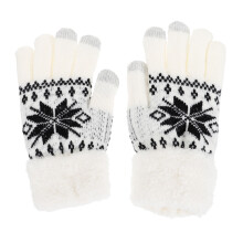 1Paar Knitted Handschoenen Eén Past Altijd