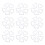 100St Modieuze Knopen Plastic Voor Kleding 1