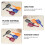 4St Kattenbak Schep Plastic Comfortabele Handgreep Huisdieren 6