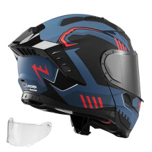 Casco Modulabile XL-Duoku-Casco da Moto Integrale o 3/4 con Mentoniera Sollevabile, Adatto ai Percorsi Quotidiani