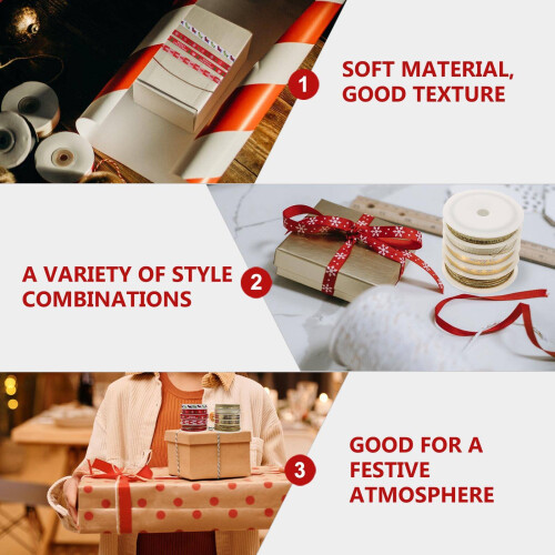 2Sets Zachte Polyester Voor Geschenkdecoratie En Knutselen 2