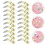 20St Kabelbinders PVC Multifunctionele Kabelhouders Voor Bureau 1