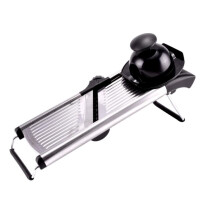 Multifunctional Vegetable Slicer - Manual Mandoline Cutter, Shredder, Dicer, Kitchen Gadget with Guard, Easy Clean