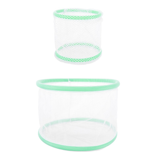 2St Transparant Vissenkweek Net Aquarium En Broedbox