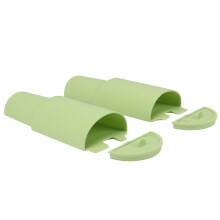2in1-Getränketrenner, Silikon, Grün