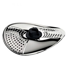Zola Vegetable and Fruit Cleaner Stainless Steel Silver 137x145mm Kitchen Cleaning Tool