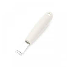 Luigi Ferrero Norsk FR-1986 Lemon Zester Grater, Stainless Steel/Plastic, Kitchen Peeler, Multipurpose Grater for Baking