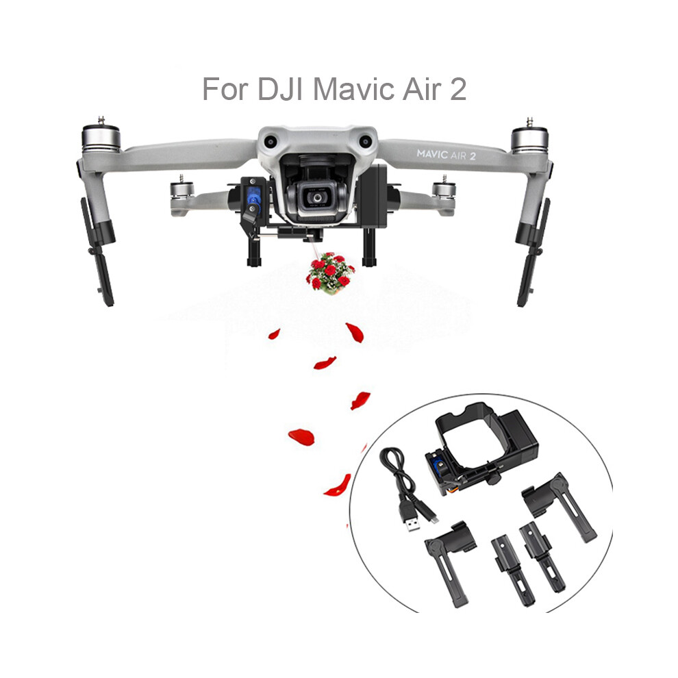 Transport Release Bait Dropper Thrower Delivery Device Air Dropping System for DJI Mavic Air 2-image-OPC-PWWXWYB-NEW