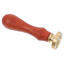 1St Creatieve Wax Seal Stempel Hout Decoratie Stijlvol