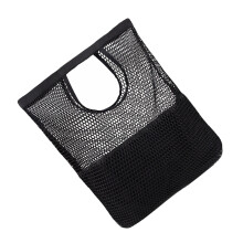 1St Opvouwbare Katoenen Mesh Tote Bag Voor Opslag En Dagelijks Gebruik