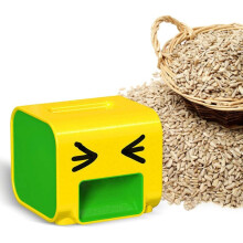 Tovbmup Automatic Sunflower Seed Sheller Yellow/Green Plastic Seed Peeler for Home and Commercial Use