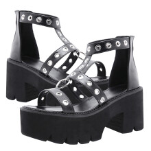 1Paar Stijlvolle Open-Toed High-Heeled Sandals Vrouwelijk Gebruik