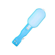 (Black) Ustensila Blue Fish Scaler Kitchen Tool Stainless Steel Non-Slip Handle Easy Clean Household Utensil