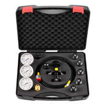 Kit de Inflagem-Duoku-para Acumulador Hidráulico a Nitrogênio com Sistema de Teste de Pressão, 1 Mangueira para Gás, 1 Válvula