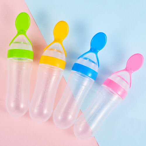 (Orange) 90 ml safe newborn baby bottle 1