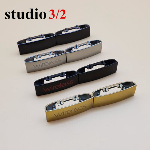 (Gold) 1 Pair Replacement Hinge Headband Connector for Beats Studio 2/3 Wireless 1