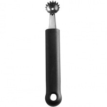 Stainless Steel Serrated Spoon for Fruits and Vegetables, 15.5 cm