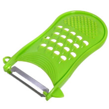 Vegetable Cleaner Plastic Green Lime 7x12cm Scrubber Fruit Washing Kitchen Tool