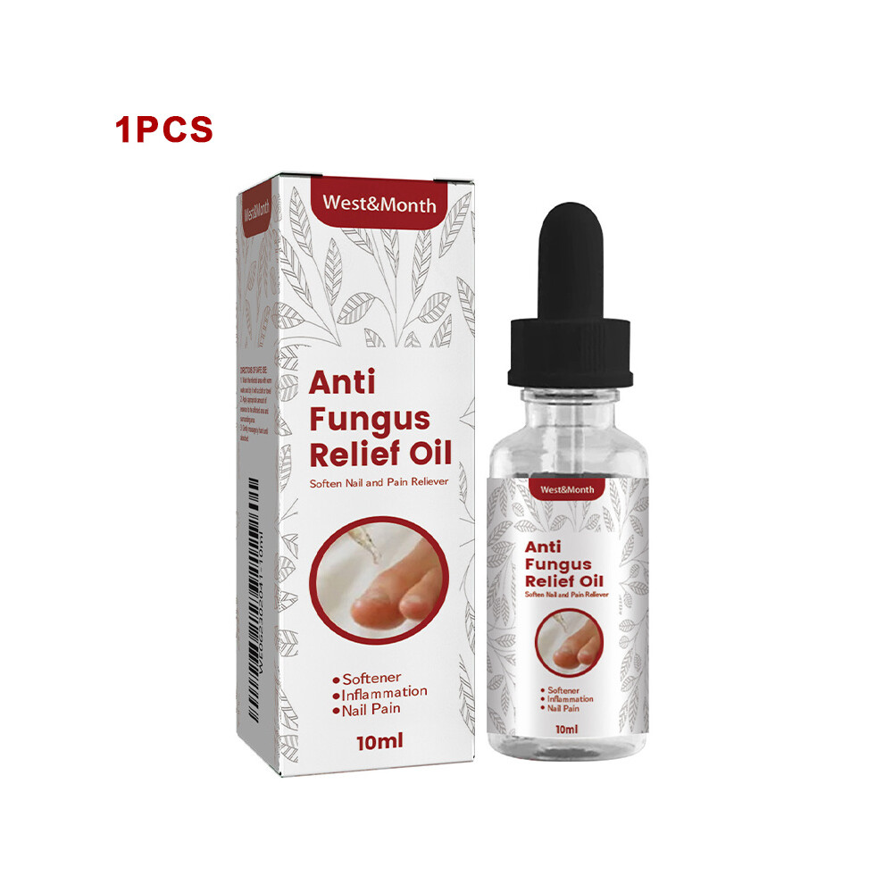 (1Pcs) 10Ml Anti-Fungal Relief Oil For Toenail Onychomycosis, Infection Repair & Care 413590198581