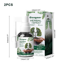 (2PCS) 30ml Herbal Throat & Lung Mist - Soothe Sore Throat, Runny Nose & Dry Cough