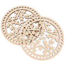 2St Tasbodems Beige Voor DIY Haak- En Breiprojecten