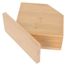 1St Bamboe Servettenhouder Voor Eettafel En Keuken Beige