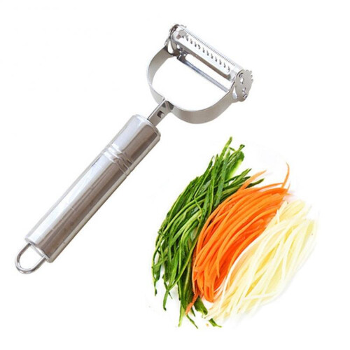 LOEYA Stainless Steel Fruit Vegetable Slicer Rust Proof 175x55mm Multi-Function Kitchen Cutter
