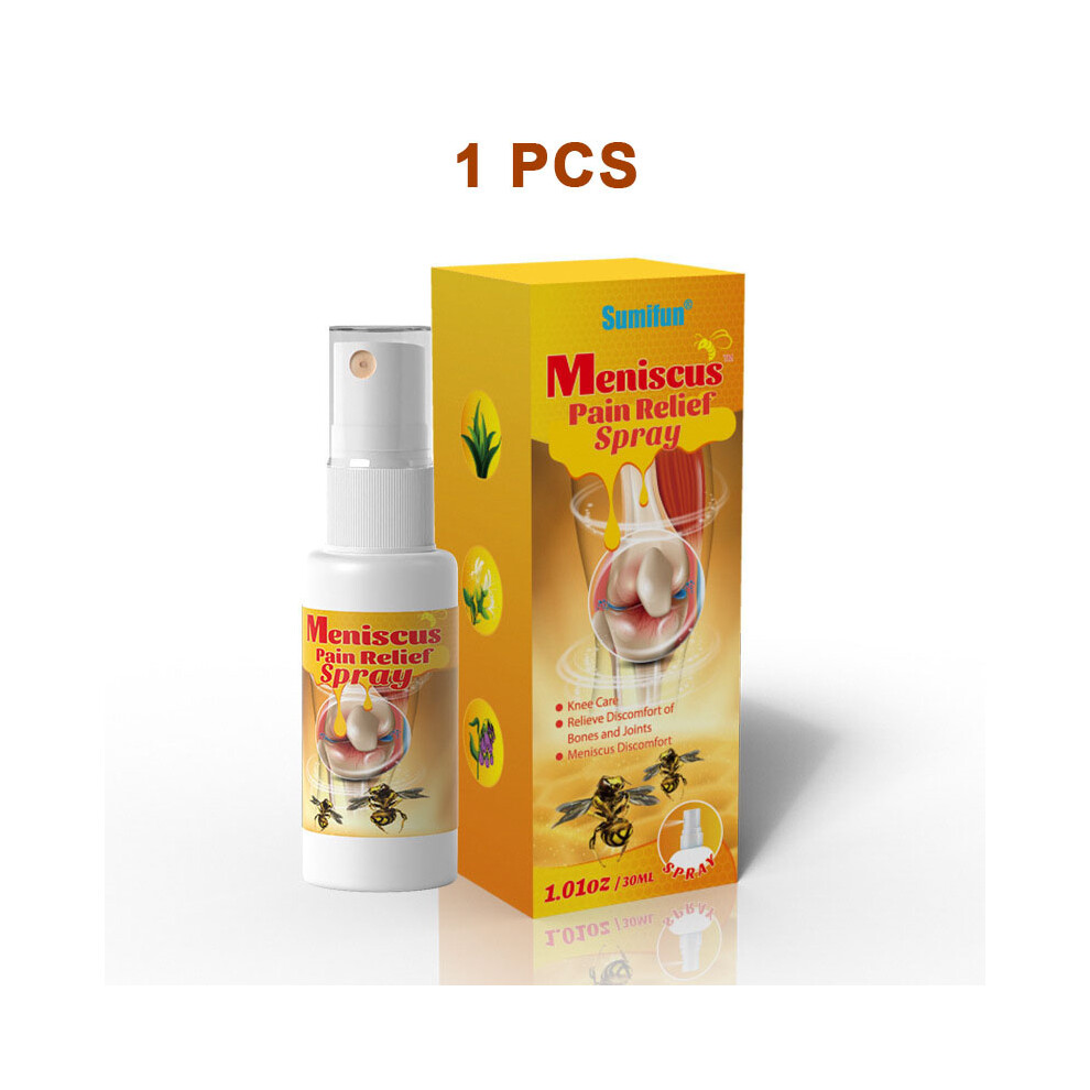 (2PCS) 30ml Bee Venom Meniscus Pain Relief Spray - Alleviate Body, Joint & Knee Discomfort