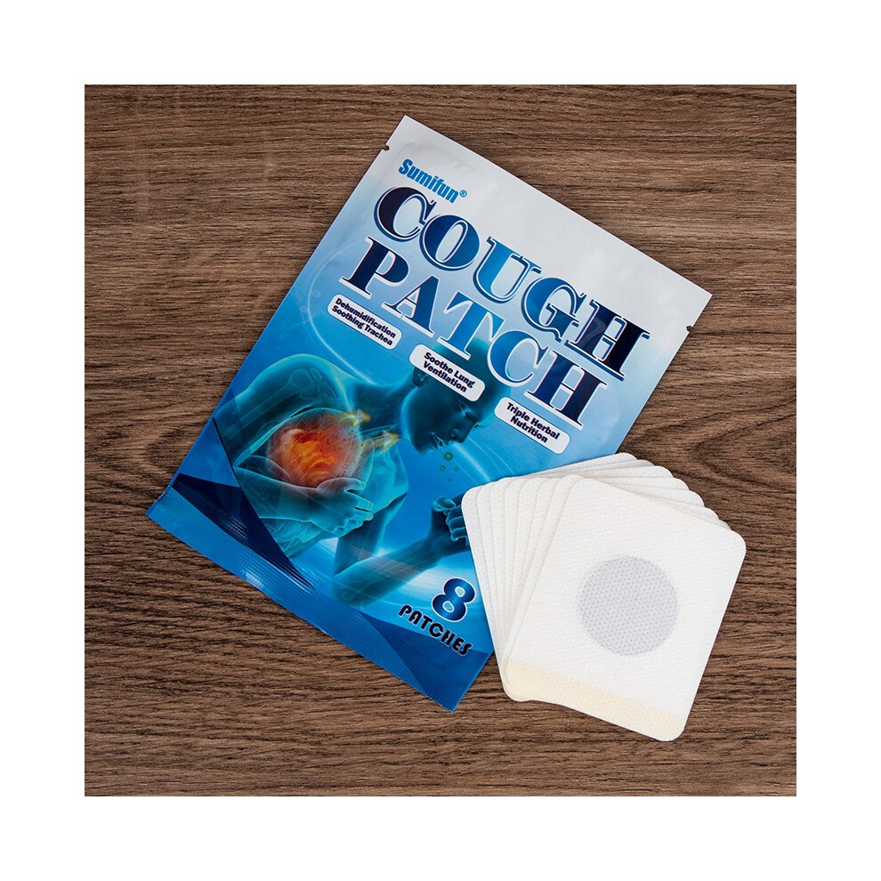 (8 PCS/ 1 Bag) 8PCS/Bag Cough & Asthma Care Acupoint Plaster Patches - Promote Health