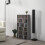 Homcom HOMCOM Set of 2 CD Storage Units with Adjustable Shelves, High Gloss Grey 9