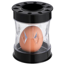 Black Egg Cooker 7.7x9.8cm Multi-Function Egg Steamer Kitchen Egg Tool Portable Egg Mold 1-Pack