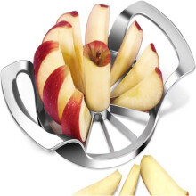 Apple Corer and Slicer Extra Large Core 12 Blades Stainless Steel Easy to Use Time Saving Fruit Divider Kitchen Tool