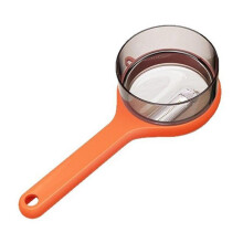 Multifunctional Vegetable Peeler Stainless Steel/Plastic Ergonomic Handle 20x6cm Orange Kitchen Tool