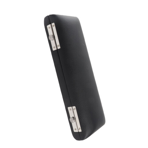 Tragbares Piccolo-Etui 16 Löcher Leder 2