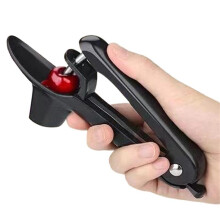 Ronyes Cherry Pitter Stainless Steel 20cm Silver Ergonomic Design Efficient Fruit Corer