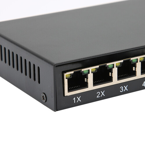 Gigabit Switch 8 Ports Ethernet Konverter