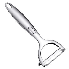 Lecheng Multifunctional Vegetable and Fruit Peeler, Zinc Alloy, Silver Kitchen Tool